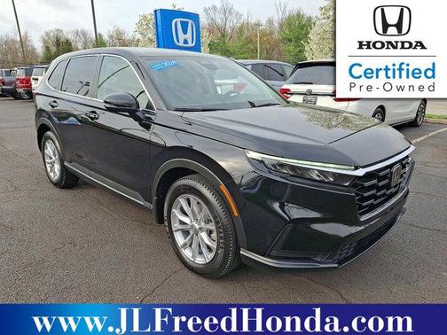 Crystal Black Pearl 2024 Honda CR-V EX AWD
