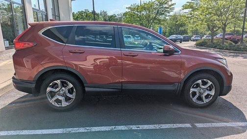 Molten Lava Pearl [Red] 2018 Honda CR-V EX