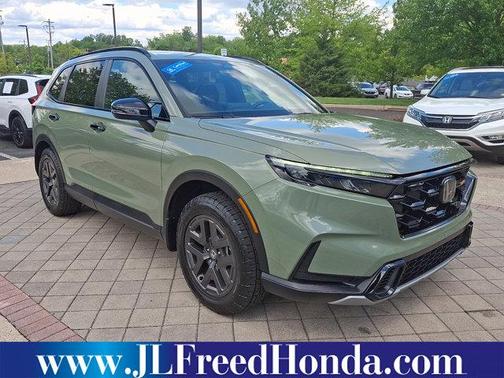 Ash Green 2026 Honda CR-V Hybrid TrailSport AWD