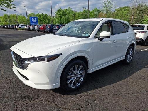 Rhodium White Metallic 2025 Mazda CX-5 2.5 S Premium Plus Package