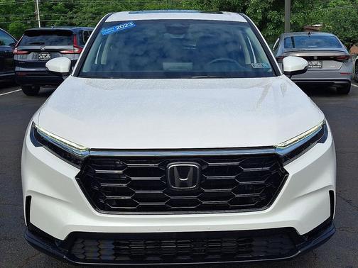 Platinum White Pearl [White] 2023 Honda CR-V EX AWD