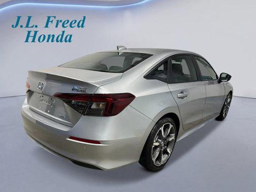 Solar Silver Metallic 2026 Honda Civic Hybrid Sport Touring