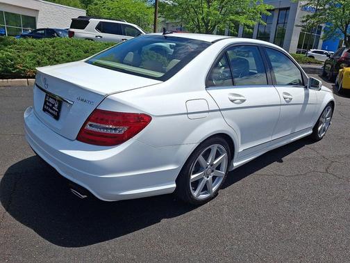 Polar White 2014 Mercedes-Benz C-Class C 300 4MATIC Sport