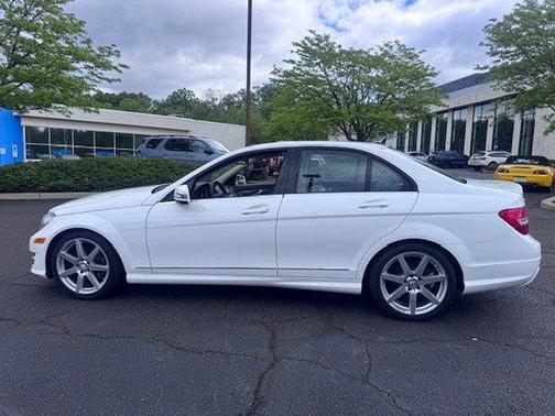 Polar White 2014 Mercedes-Benz C-Class C 300 4MATIC Sport