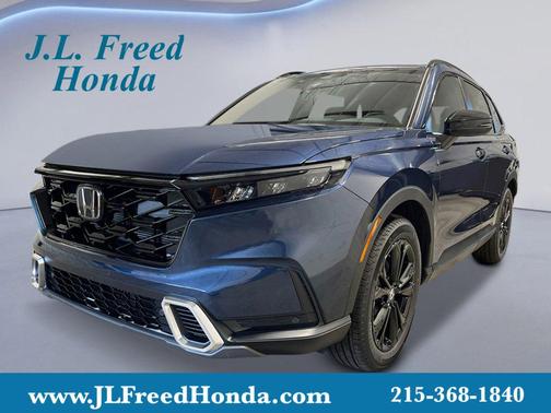 Canyon River Blue Metallic 2026 Honda CR-V Hybrid Sport Touring AWD