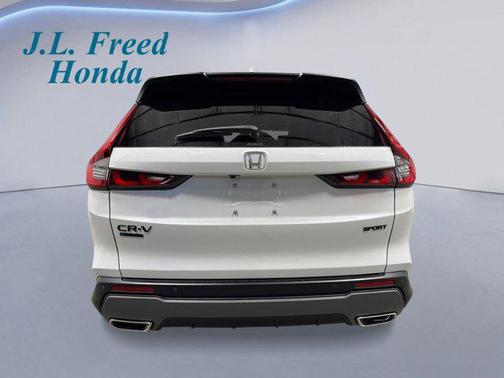 Platinum White Pearl 2026 Honda CR-V Hybrid Sport-L AWD