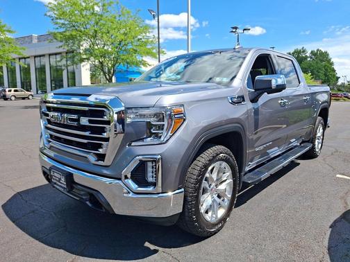 Satin Steel Metallic 2019 GMC Sierra 1500 SLT