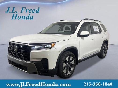 Platinum White Pearl 2026 Honda Pilot Elite