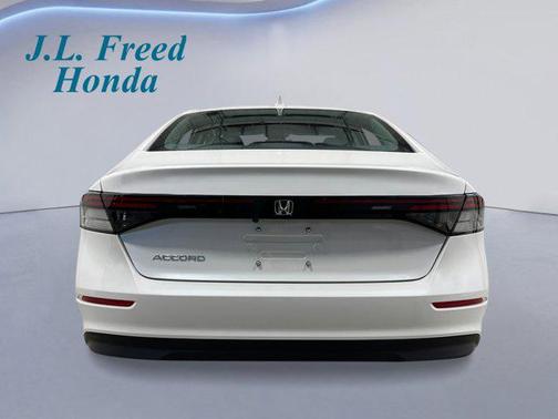 Platinum White Pearl 2026 Honda Accord LX 1.5T