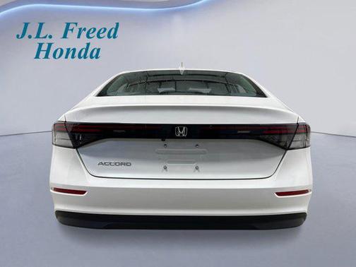 Platinum White Pearl 2026 Honda Accord LX 1.5T