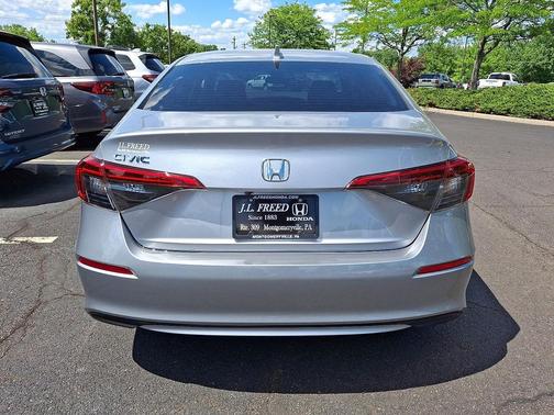Lunar Silver Metallic 2023 Honda Civic LX