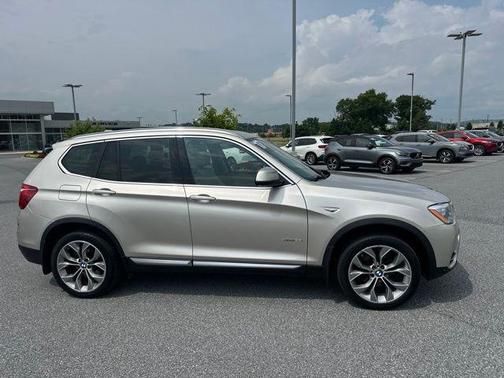 Mineral Silver Metallic 2017 BMW X3 xDrive28i