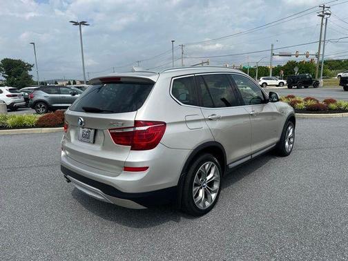 Mineral Silver Metallic 2017 BMW X3 xDrive28i