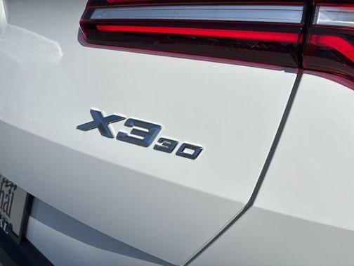 Alpine White 2025 BMW X3 30 xDrive