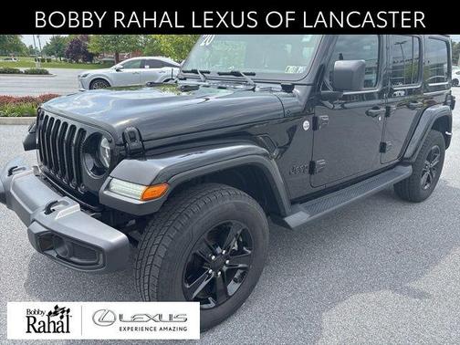 Black Clearcoat 2020 Jeep Wrangler Unlimited Sahara