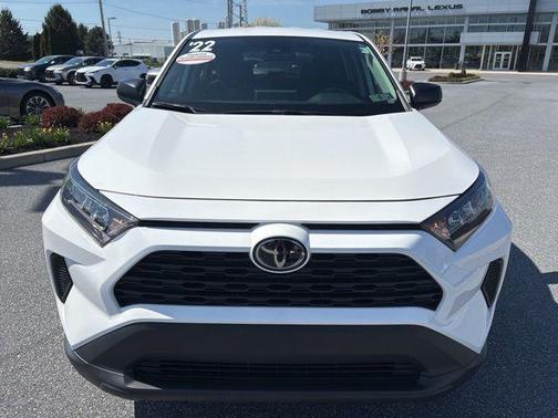 White 2022 Toyota RAV4 LE