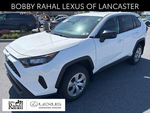 White 2022 Toyota RAV4 LE