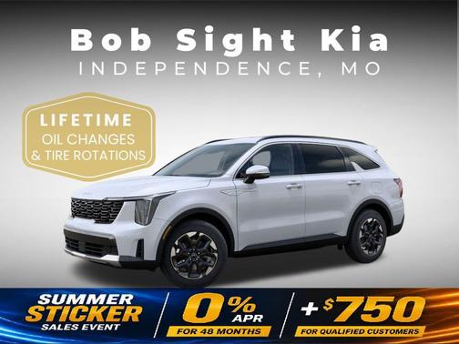 Glacial White Pearl 2026 Kia Sorento S