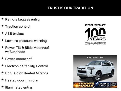 Super White 2016 Toyota 4Runner Trail Premium