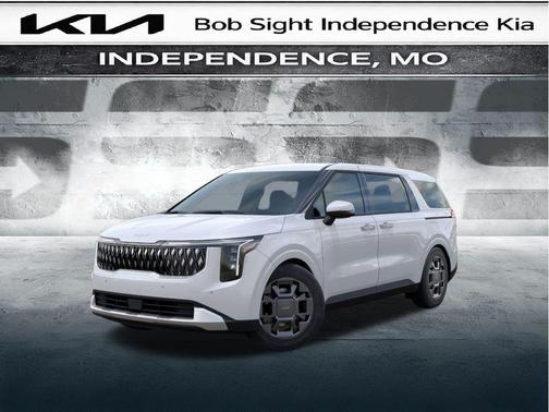 Snow White Pearl 2026 Kia Carnival Hybrid EX Passenger Van