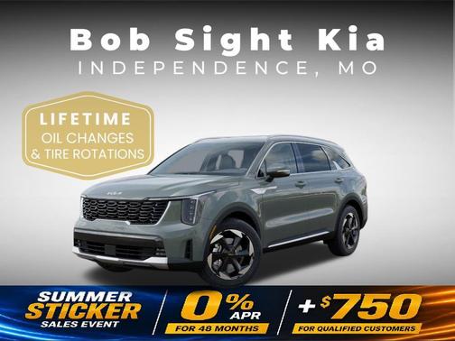 Cityscape Green 2026 Kia Sorento Plug-In Hybrid EX SUV