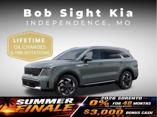 Cityscape Green 2026 Kia Sorento Plug-In Hybrid EX