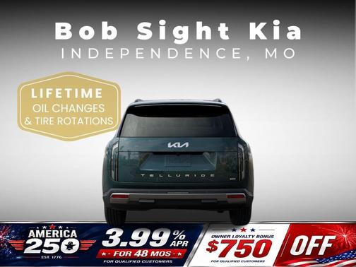 Black Jade Green 2027 Kia Telluride EX