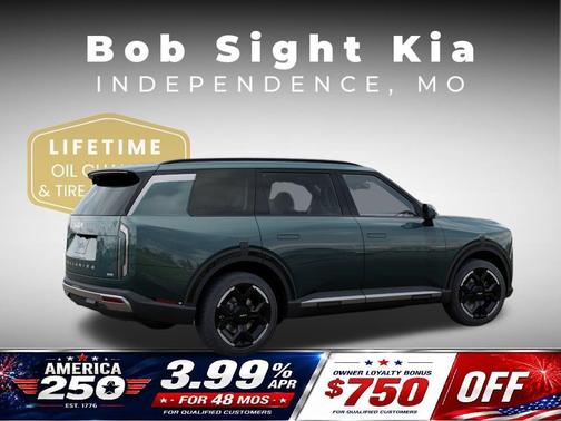Black Jade Green 2027 Kia Telluride EX