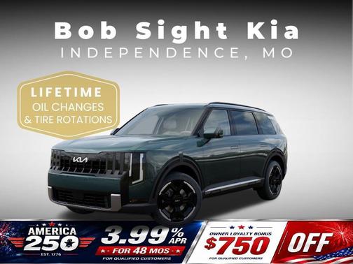 Black Jade Green 2027 Kia Telluride EX