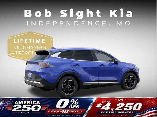 Nebular Blue 2026 Kia Sportage EX