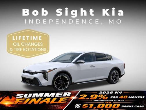 Snow White Pearl 2026 Kia K4 GT-Line