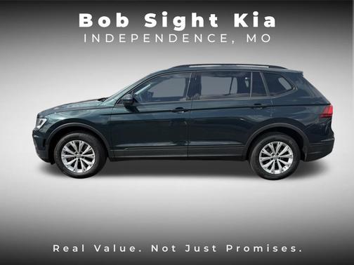 Silk Blue Metallic 2018 Volkswagen Tiguan 2.0T S