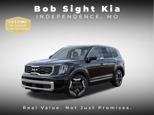 Ebony Black 2025 Kia Telluride S SUV