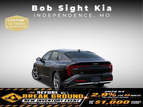 Aurora Black Pearl 2026 Kia K4 LXS