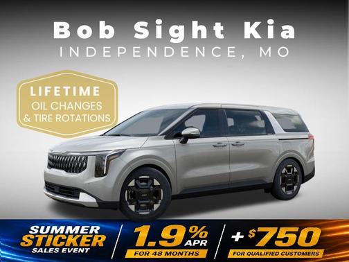 Ivory Silver 2026 Kia Carnival EX