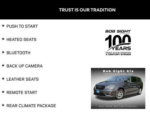 Granite Crystal Metallic Clearcoat 2023 Chrysler Pacifica Touring L