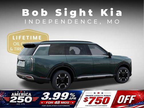 Black Jade Green 2027 Kia Telluride Hybrid EX