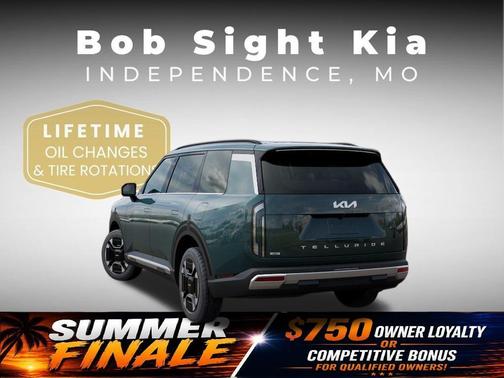 Black Jade Green 2027 Kia Telluride Hybrid EX