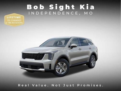 Ivory Silver 2026 Kia Sorento LX