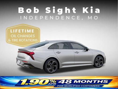 Steel Matte Gray 2026 Kia K5 GT-Line AWD
