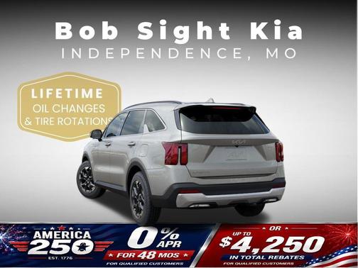 Ivory Silver 2026 Kia Sorento S