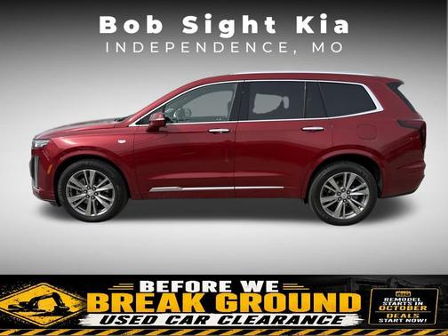 Radiant Red Tintcoat 2023 Cadillac XT6 Premium Luxury AWD