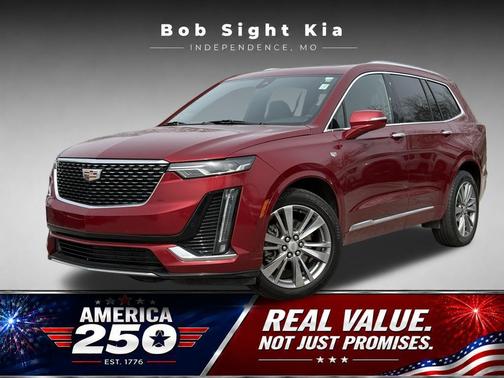 Radiant Red Tintcoat 2023 Cadillac XT6 Premium Luxury AWD