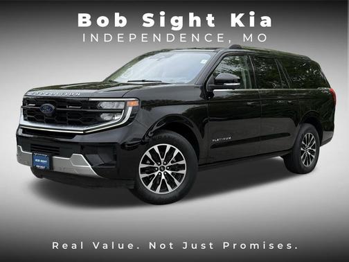 Black Metallic 2025 Ford Expedition Max Platinum