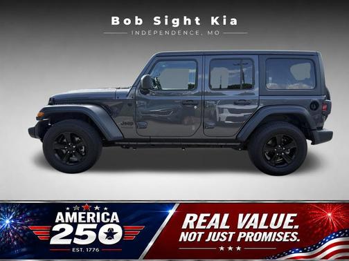 Granite Crystal Metallic Clearcoat 2020 Jeep Wrangler Unlimited Sport Altitude