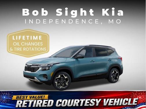Pluton Blue/Black Roof 2026 Kia Seltos S