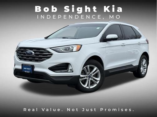 Oxford White 2019 Ford Edge SEL