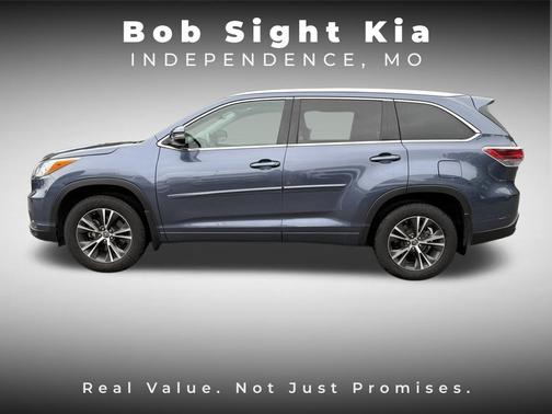 Shoreline Mist 2016 Toyota Highlander XLE