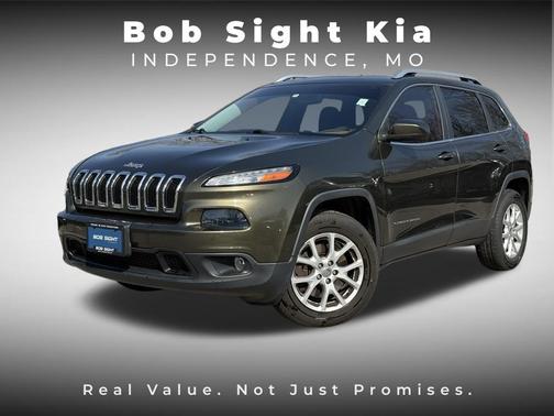 Eco Green Pearlcoat 2015 Jeep Cherokee Latitude