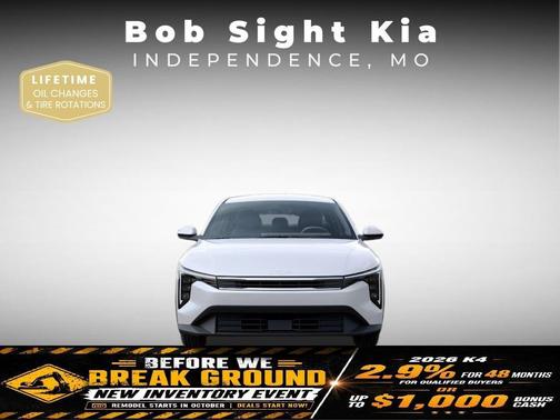 Snow White Pearl 2026 Kia K4 LXS